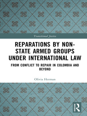cover image of Reparations by Non-State Armed Groups under International Law